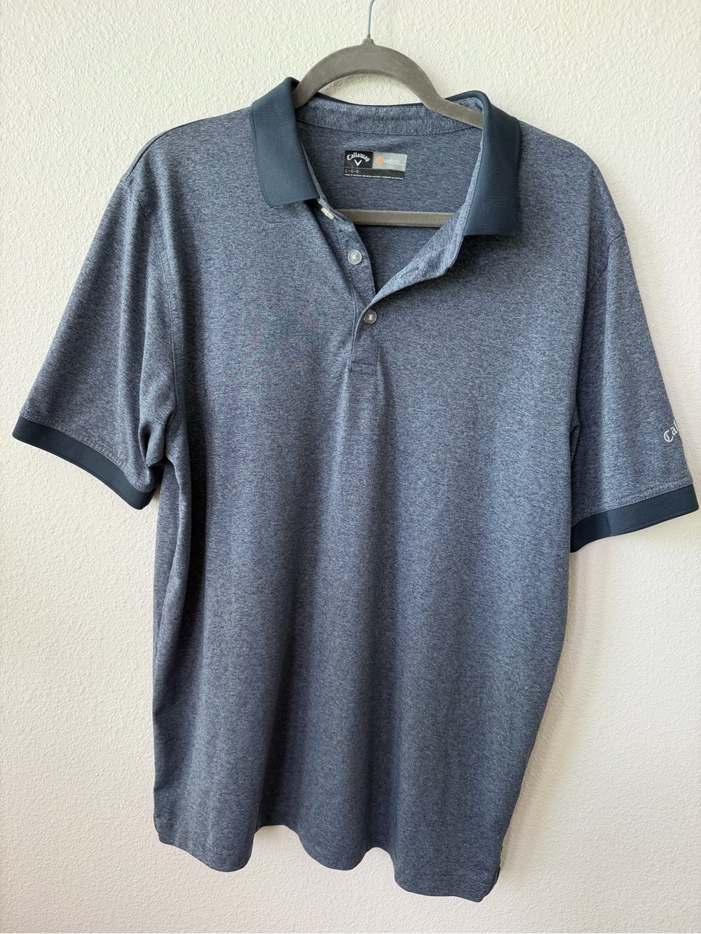 Callaway Men's Navy Polo with Dark Trim